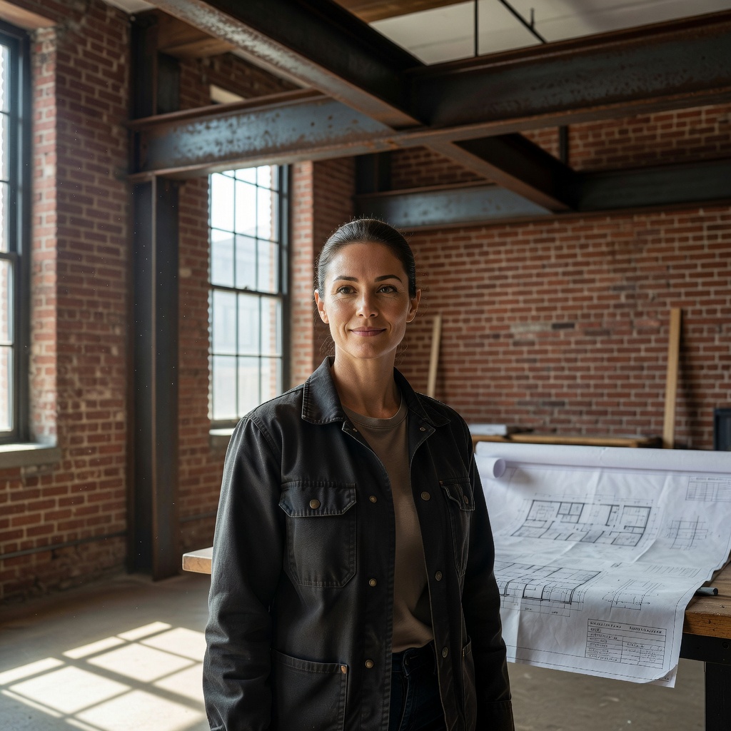 Portrait photo of Evelyn Vance, a structural client in TriBeCa NY
