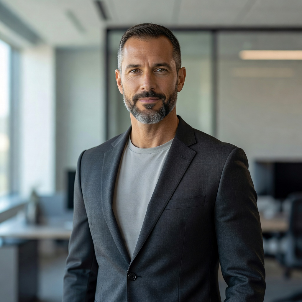 Portrait photo of Marcus Sterling, founder of Sterling Dev Group